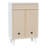 Elgin 47.25" Tall Contemporary Entryway Shoe Storage Cabinet with Double Doors and Open Shelves
