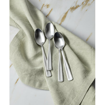 Oneida Reid Satin Teaspoons, Set of 4