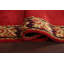 Tapis népalais rouge en laine rouge 4X5