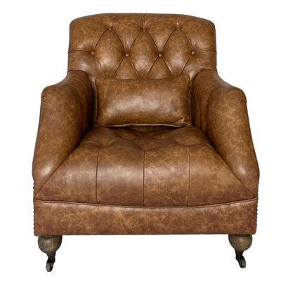 Grand Oaks Nino Leather Arm Chair