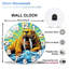 Horloge murale Walrus Illustration