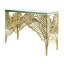 Palm 46 in. Glass Console Table