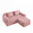 Velours côtelé rose est en rupture de stock