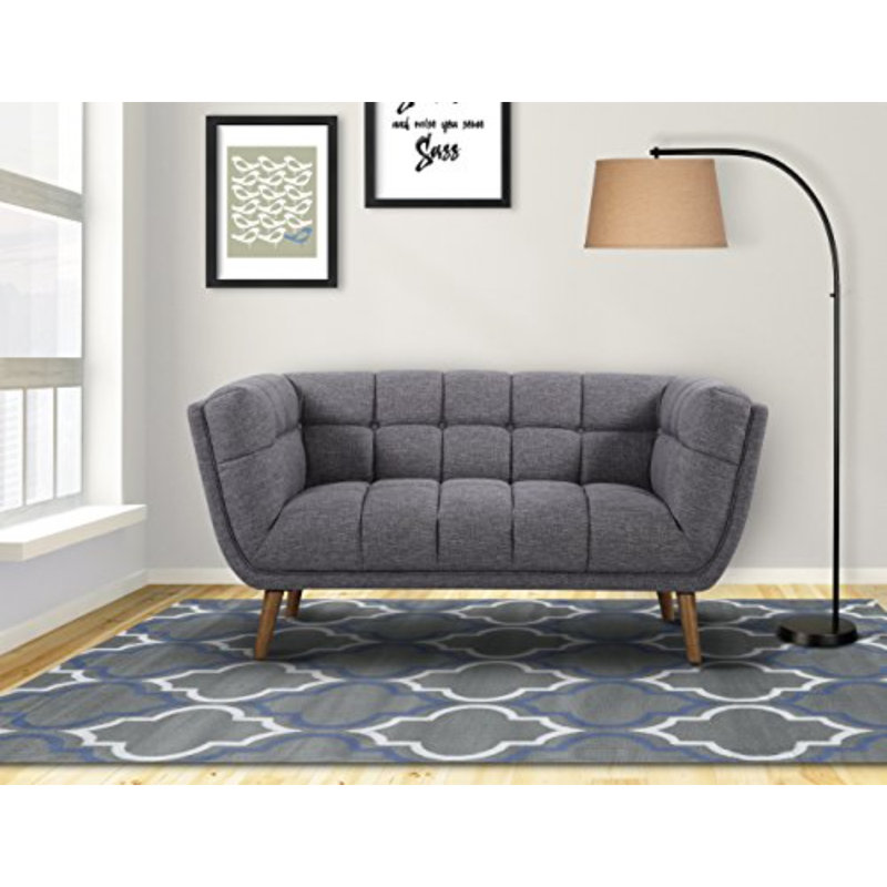 Alvin 63" Flared Arm Loveseat