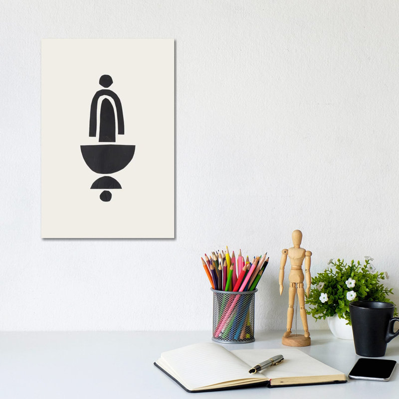 Headscarf by EnShape - Wrapped Canvas Print, 20.32 cm H x 30.48 cm W