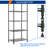 Heavy-Duty Wire Shelving Rack, Industrial-Strength Metal Storage Shelf with Thick Steel & Reinforced Design for Laundry, Kitchen, Pantry-825470179-820952751