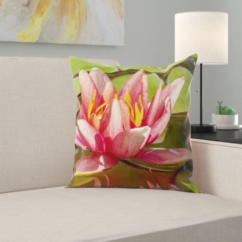 Coussin décoratif water lily