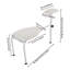 Tabouret de pédicure réglable avec repose-pieds et fauteuil de pédicure moderne pour salon de beauté-591357300
