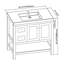 Meuble-lavabo simple 37 po Mckinnis-689755446