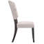 2 chaises d'appoint transitionnelles - lin beige, chêne gris, dossier de style chêne 2-535563894