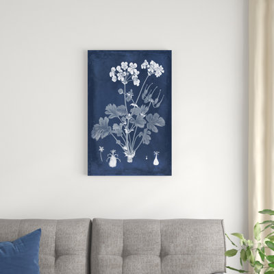 " Botanical In Indigo III " by Vision Studio Painting Print