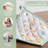 Maison d'Hermine Easter Dew 100% Cotton Pot Holder Set - 8" x 8"