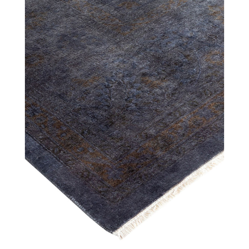 Fine Vibrance One-of-a-Kind 8' 1" x 10' 1" Hand Knotted Area Rug