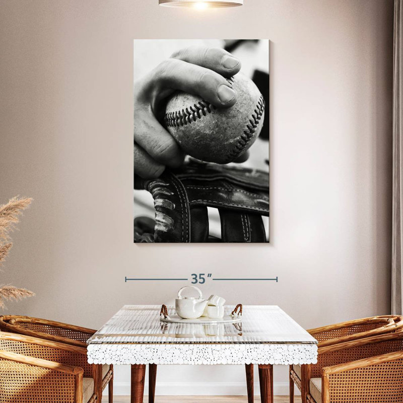Sireci BW Baseball Pitcher, 36" H x 24" W