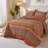  100% Cotton Percale Quilt Set Reversible Bedding Set-1007683430