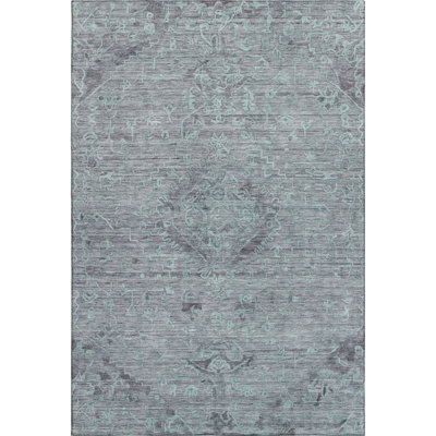 Premium Machine Washable Bovell AMF1111 Global Rug