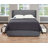 LeMonds Upholstered Wingback Bed with Drawers-182695502
