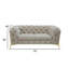 Soule - Causeuse transitionnelle en velours-457280211-457452749