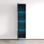 Booky 15.8" 42 Black Bookcase-809268361