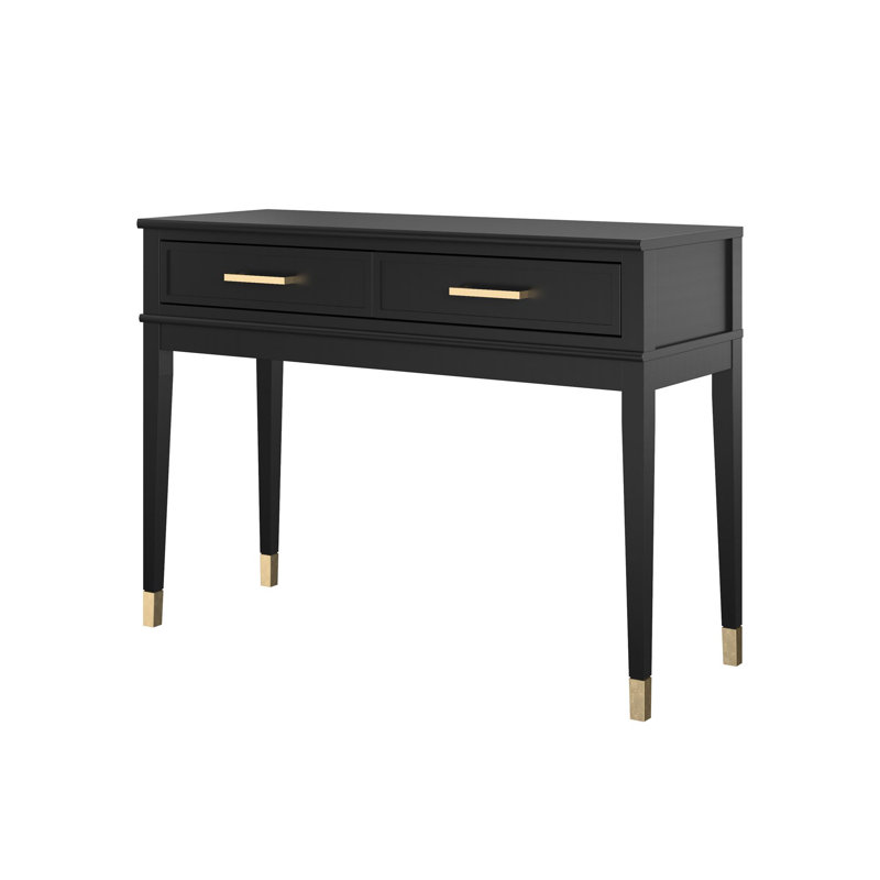 104.39Cm Console Table, Black