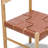 Zadar Teak & Leather Dining Chair-136124958