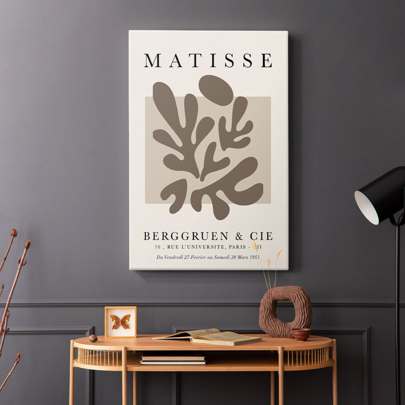 Matisse CCxxviii, reproduction d'art encadrée Cavas