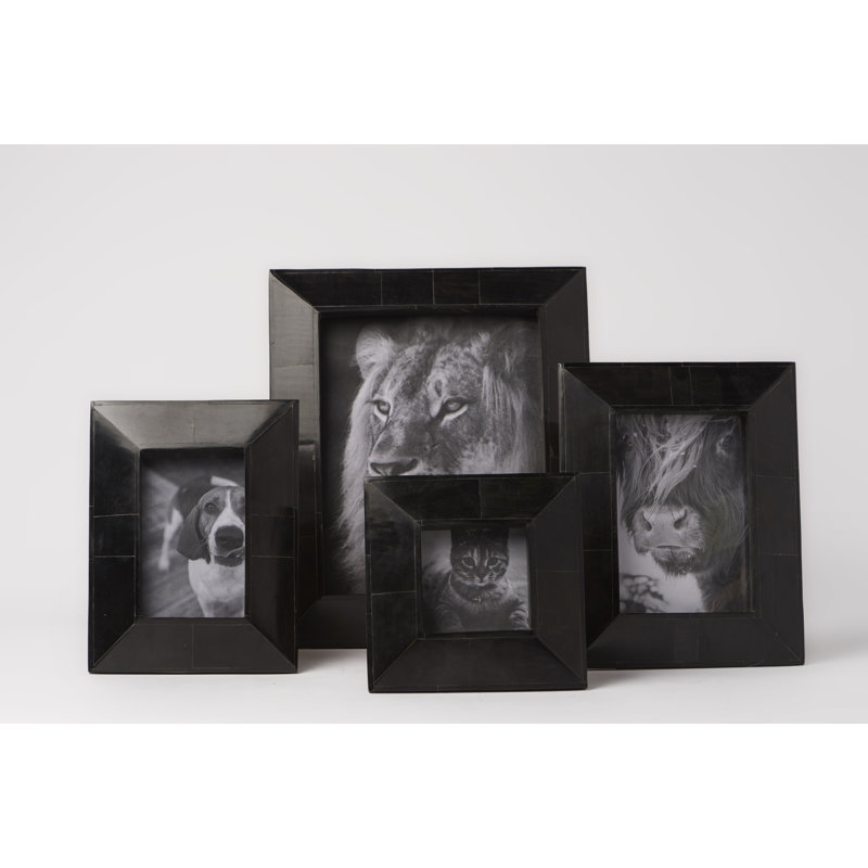 Cadre photo simple noir Ayrton, 4 po x 6 po