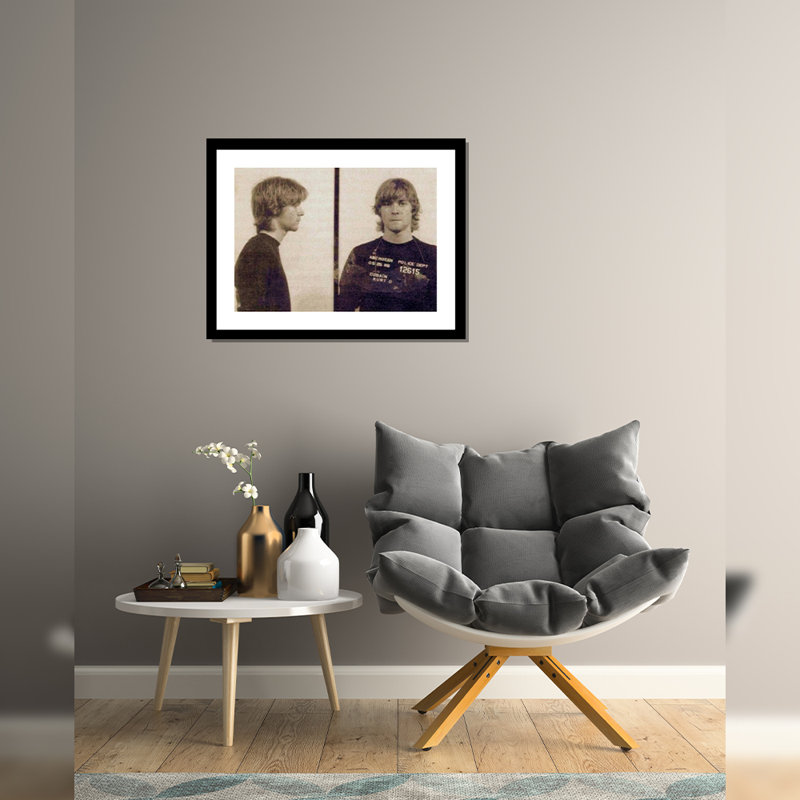 Kurt Cobain 1986 - Single Picture Frame Photograph