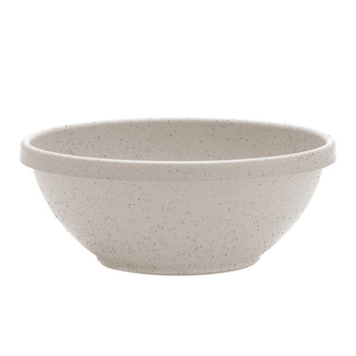 Terra Traditional Plastic Indoor/Outdoor Round Planter Bowl
