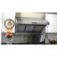 Hotte de cuisine murale Savona de 46 pouces en acier inoxydable, avec évent à double moteur 1200 CFM