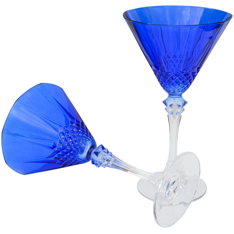 Handmade Crystal Martini Glass