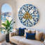 Horloge murale 24 po surdimensionnée pour le salon-88489472