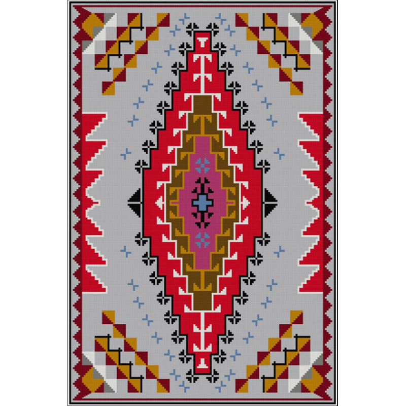 Luxueux tapis antidérapant 100% velours, 31,5 po x 47,2 po | Antibactérien, hauteur totale de 13,5 mm, lavable à la machine | Idéal pour le salon, la chambre à coucher et la décoration intérieure, conception douce et durable