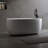 47'' Independent Solid Surface Resin Stone Bathtub