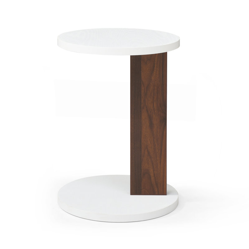 C-Shaped End Table