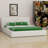 Upholstered Platform Bed, Grounded Bed With Solid Frame-923423642
