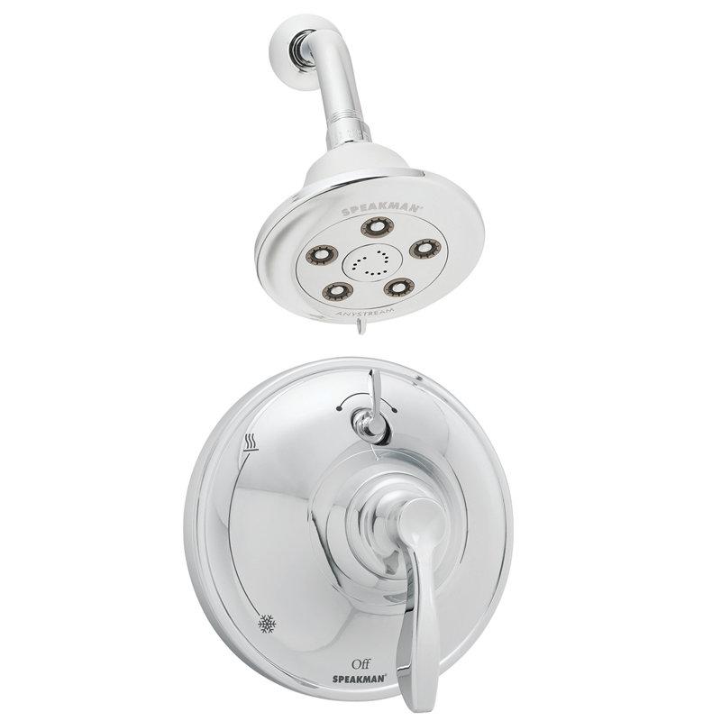 Chelsea Thermostatic and Pressure-Balanced Shower Faucet, Polished Chrome