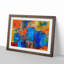 Abstract Art Painting Vol.333 by S.Johnson - Framed Print-55616048-55616049