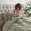 Ensemble d'édredon plissé avec draps Bed-in-a-Bag-103134060-103134072