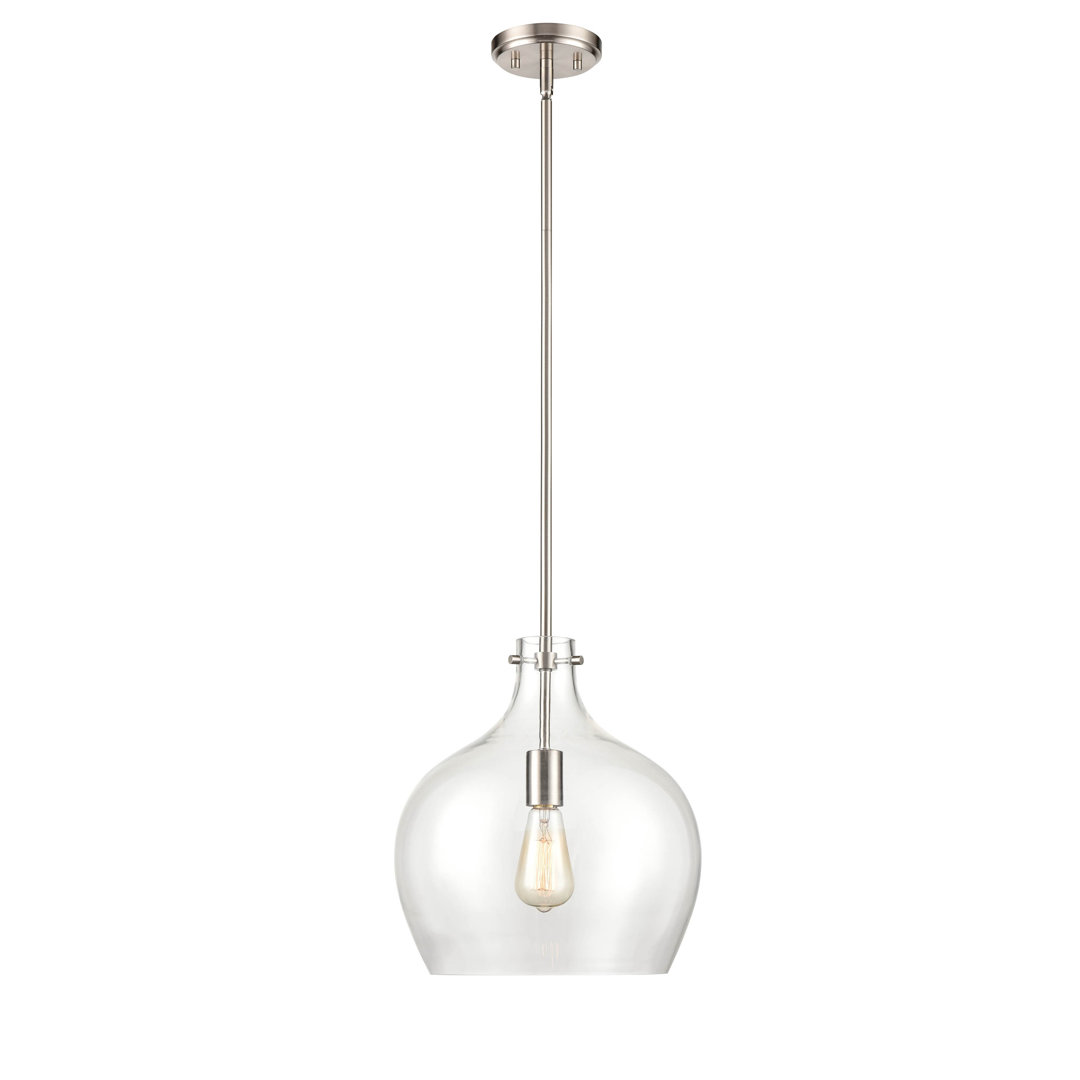 Hageman 1 - Light Single Dome Pendant Mercury Row® 