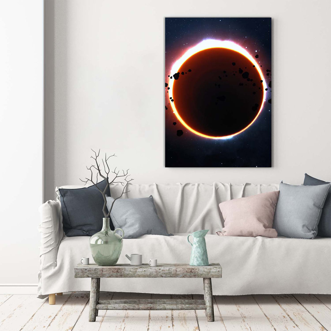 Eclipse - Kunstdrucke auf Leinwand - Wrapped Canvas