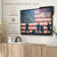 Impression sur toile militaire Grunge US-100705537