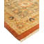 Tapis unique brun / jaune noué à la main de conception unique 10 pi 4 po x 13 pi 8 po Keenan