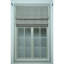 Store romain imprimé en bloc - Style classique, charme fait à la main, Gurukul, gris-206393418