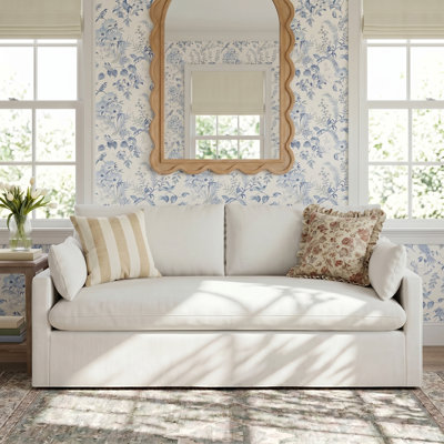 Luna 90'' Upholstered Sofa