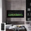 Adrianne Recessed/Wall Mounted Electric Fireplace Adjustable Flame with Remote-650071269