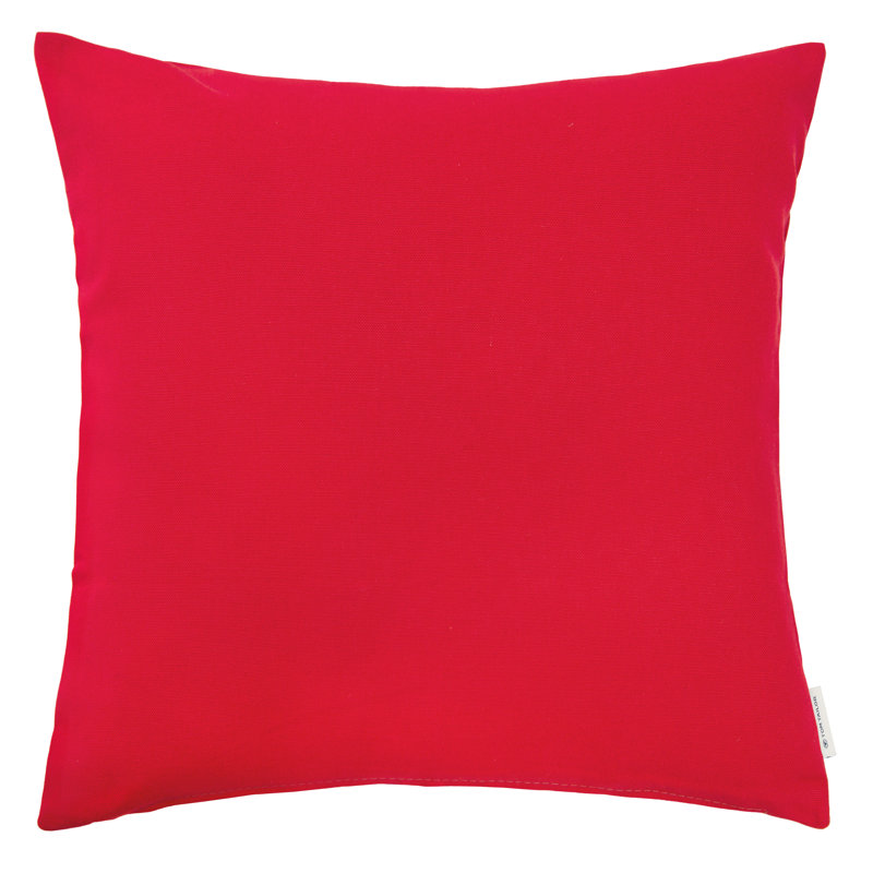 Square Throw Cushion Cover, White / opaline, 60 cm H x 60 cm W
