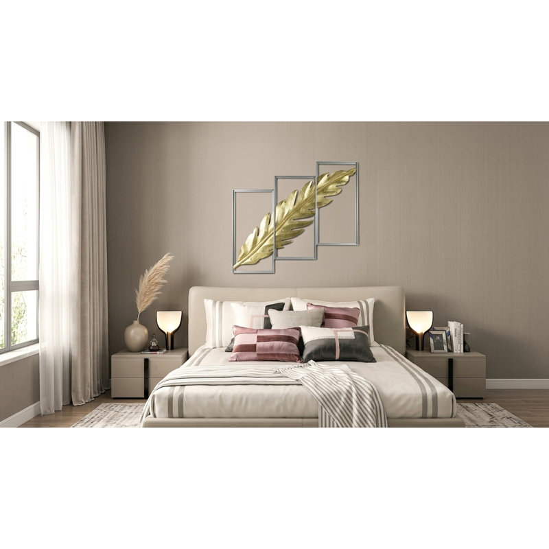 Handmade Boho Wall Decor on Solid Wood