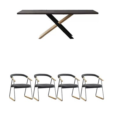 Ensemble de salle à manger rectangulaire