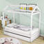 Lit plateforme simple avec lit gigogne